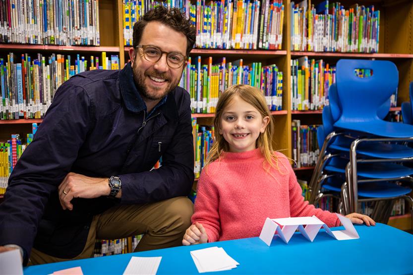 Students enjoy Crockett Elementary's STREAM Night